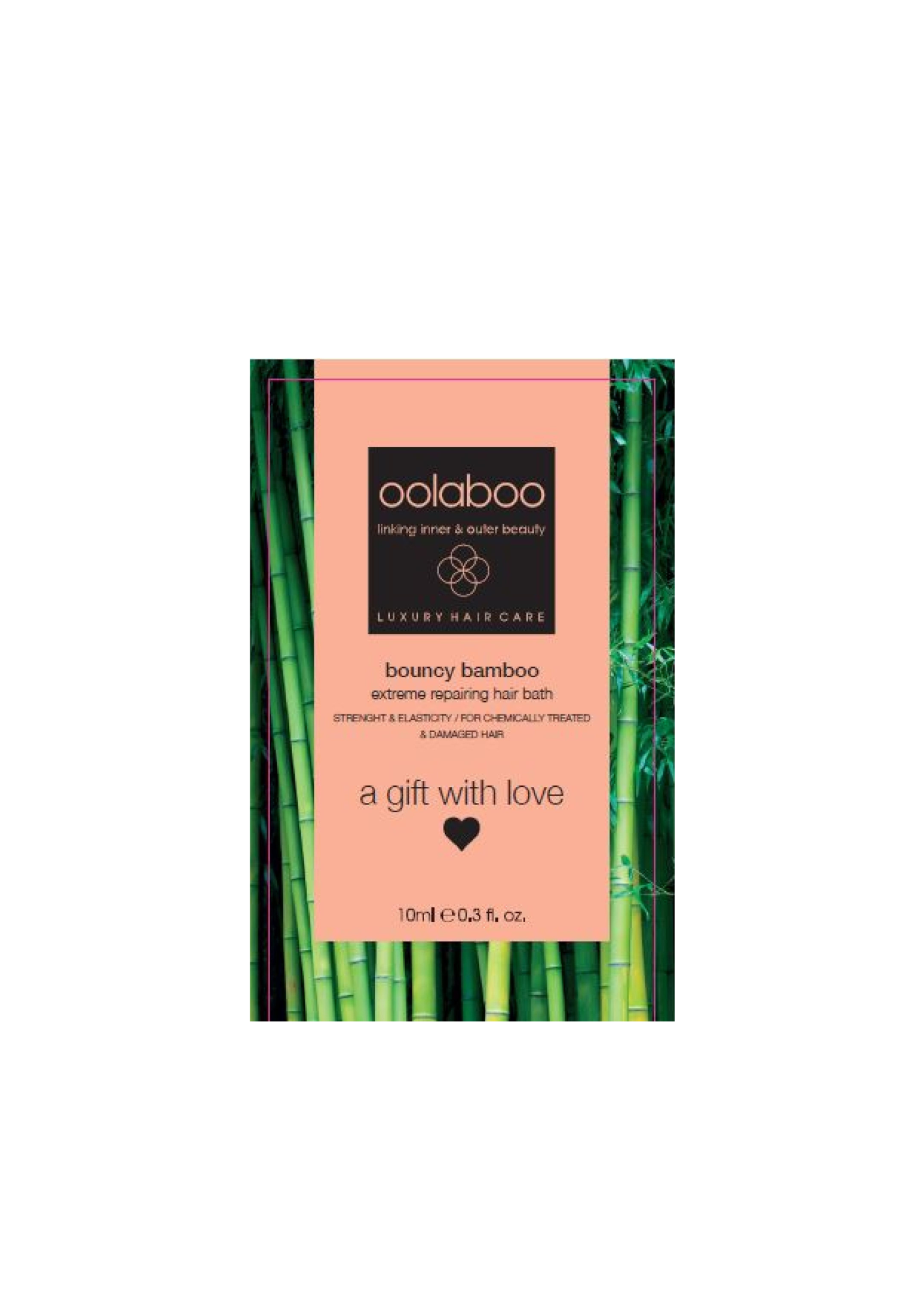 Bouncy bamboo bath, šampūns
