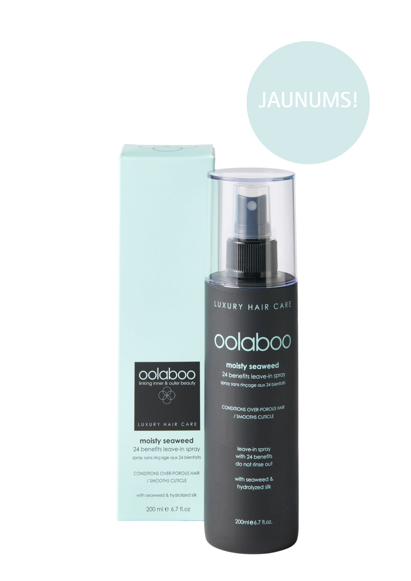 Moisty seaweed24 benefits leave-in spray 200ml
