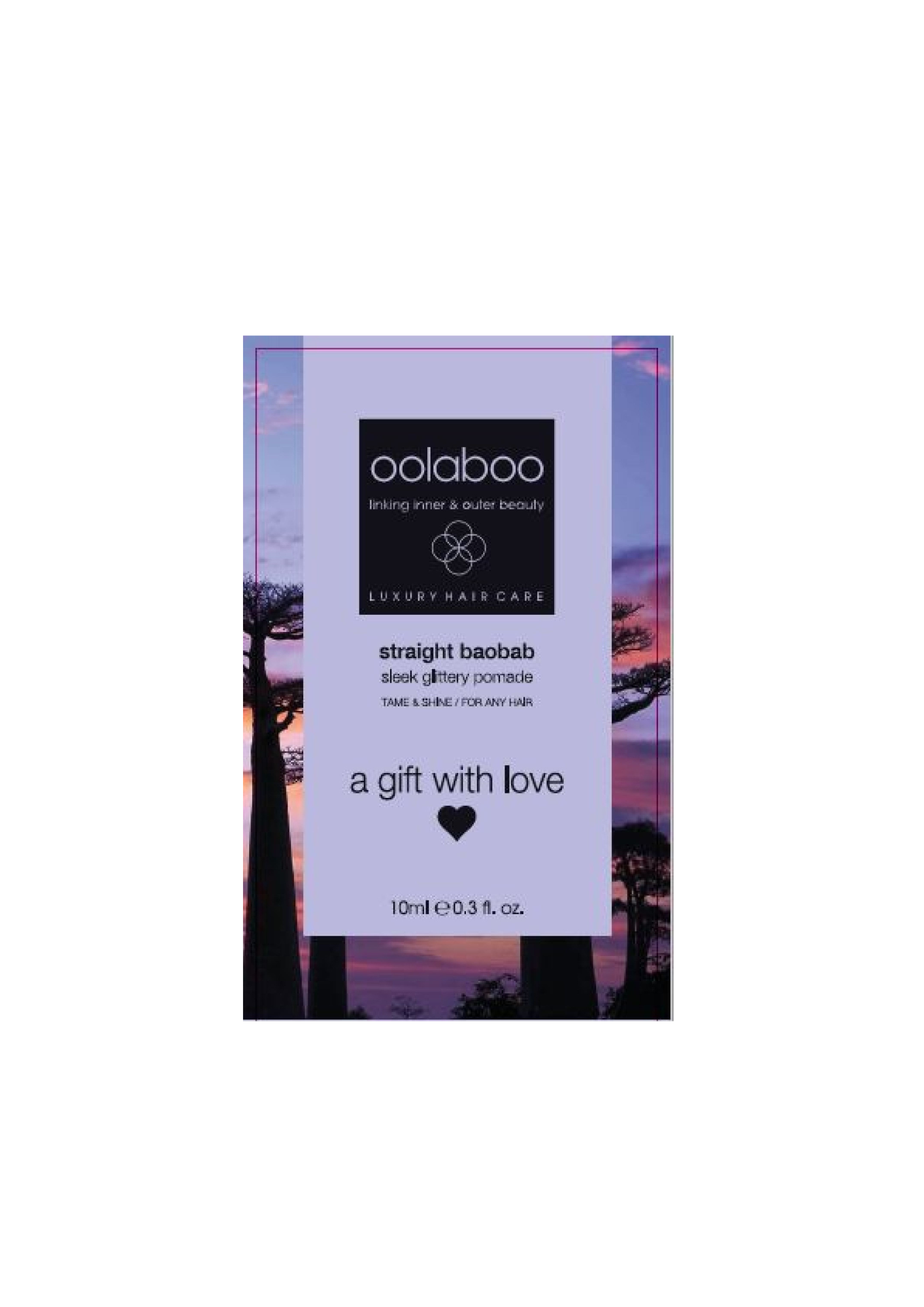 Straight baobab pomade, pomāde 10 ml